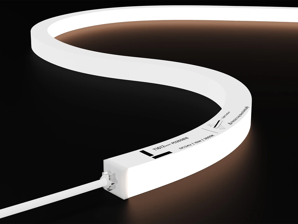 Heat-resistant silicone neon flex